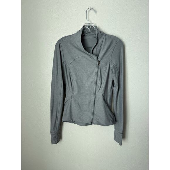 Lululemon Precision Gray Jacket Size 6 - Picture 4 of 8